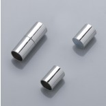 Zdjęcie - Zapięcie magnetyczne rurki srebrny 6mm
