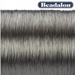 Zdjęcie - Beadalon linka powlekana 0.38mm grey color