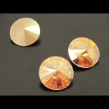 Zdjęcie - Swarovski rivoli stone golden shadow 10mm