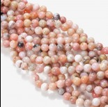 Zdjęcie - Opal różowy kulka gładka 8mm