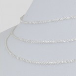 Zdjęcie - Łańcuszek simple diamentowany 0,5mm, Ag925