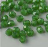 Zdjęcie - Fire Polish Milky Dark Peridot (51020) 4mm