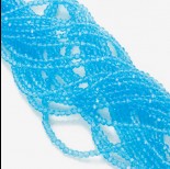 Zdjęcie - Kryształki kulki fasetowane aquamarine 2mm