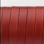 Zdjęcie - Rzemień naturalny płaski lakierowany 10x2mm brązowy
