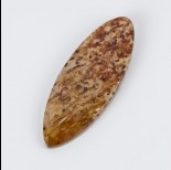 Zdjęcie - Zawieszka kaboszon jaspis krajobrazowy wrzeciono 60x23mm