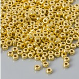 Zdjęcie - Srebrne przekładki oponki gładkie, próba 925 pozłacane 3mm