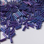 Zdjęcie - Koraliki Miyuki Bugles #2 6 mm Opaque Eggplant Luster