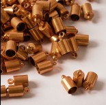 Zdjęcie - Końcówki ze stali chirurgicznej pozłacane 5mm