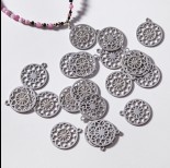 Zdjęcie - Zawieszka ze stali chirurgicznej rozeta 18,4mm