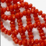 Zdjęcie - Kryształki oponki ceramic orange 6x8mm