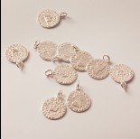 Zdjęcie - Srebrna zawieszka antyczna moneta ag925 13,5mm