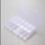 Zdjęcie - Pudełko plastikowe 17 przegródek 21x11cm