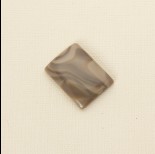 Zdjęcie - Krzemień pasiasty kaboszon prostokąt 28x21 mm
