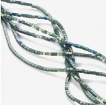 Zdjęcie - Hematyt platerowany kostka matowa emerald 2x2mm