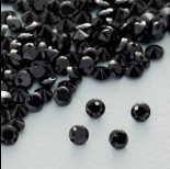 Zdjęcie - Cyrkonia fasetowana zawieszka hematite 4mm