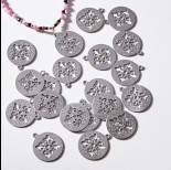 Zdjęcie - Zawieszka ze stali chirurgicznej zawijasy 18,3mm