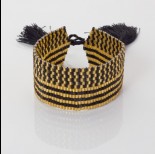 Zdjęcie - Bransoletka boho 13 rzędowa z koralików Matsuno 17-27cm