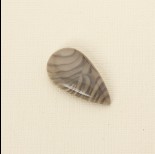 Zdjęcie - Krzemień pasiasty kaboszon łezka 37x20 mm
