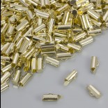 Zdjęcie - Końcówki w kolorze złotym do płaskich bransoletek 9.5x4mm