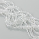 Zdjęcie - Kryształki oponki fasetowane crystal AB 2x3mm