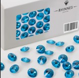 Zdjęcie - Rhinnes rivoli stone 12mm aquamarine
