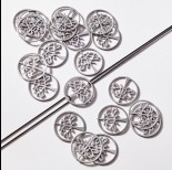 Zdjęcie - Zawieszka łącznik ze stali chirurgicznej drzewo 18,3mm