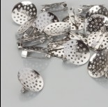 Zdjęcie - Baza broszki z sitkiem 20mm