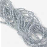 Zdjęcie - Kryształki oponki fasetowane grey AB 1x2mm