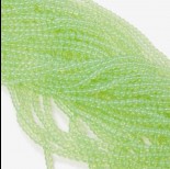 Zdjęcie - Koraliki szklane pistacjowe 4mm