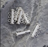 Zdjęcie - Srebrne zapięcie trzy oczka 20mm, Ag925