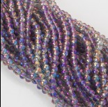Zdjęcie - Kryształki kulki fasetowane 6mm mistic violet