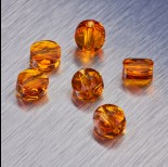 Zdjęcie - 5052 Swarovski mini round bead 6mm Tangerine