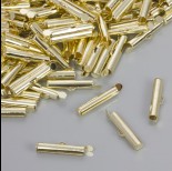 Zdjęcie - Końcówki w kolorze złotym do płaskich bransoletek 20.5x4mm