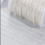 Zdjęcie - Łańcuch rollo w srebrnym kolorze 2mm