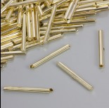 Zdjęcie - Końcówki w kolorze złotym do płaskich bransoletek 40.5x4mm