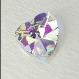 Zdjęcie - 2718 heart, crystal AB 40mm