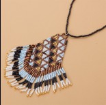 Zdjęcie - Naszyjnik boho z koralików Matsuno 10cm