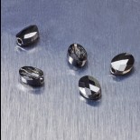 Zdjęcie - 5051 Swarovski mini oval bead 8x6mm Silver Night