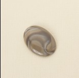 Zdjęcie - Krzemień pasiasty kaboszon owal 35x25 mm