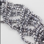 Zdjęcie - Kryształki kulki fasetowane 32 cuts full silver 6mm