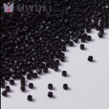Zdjęcie - Koraliki Miyuki Delica 11/0 Black Matted
