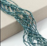Zdjęcie - Hematyt platerowany soft cube emerald 2x2mm