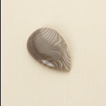 Zdjęcie - Krzemień pasiasty kaboszon łezka 38x25 mm