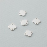 Zdjęcie - Rozgałęźnik kwiatek pełny Ag925 7.5x7.5mm srebrny