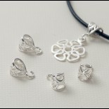 Zdjęcie - Srebrna krawatka ozdobna strzałki, próba Ag925 12mm