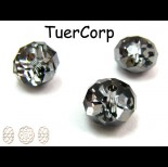 Zdjęcie - Swarovski oponka 8mm silver night
