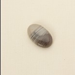 Zdjęcie - Krzemień pasiasty kaboszon owal 29x20 mm