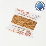 Zdjęcie - Nici jedwabne z igłą cornelian 0,8mm