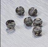 Zdjęcie - 5052 Swarovski mini round bead 6mm Black Diamond