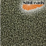 Zdjęcie - Koraliki NihBeads 12/0 Metallic Frosted Silver Gold